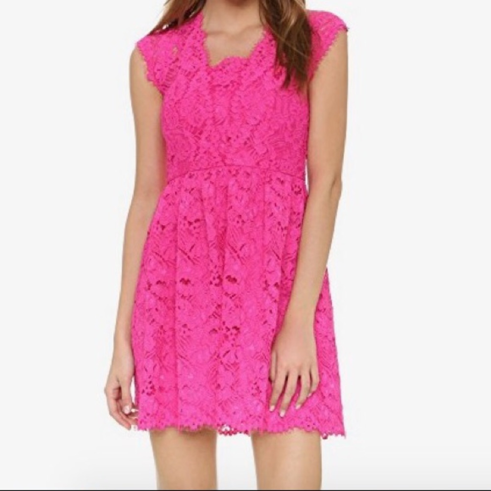 Shoshanna Lace Mini Dress